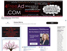 Tablet Screenshot of 4freead.com